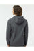 Paragon 305 Mens Vail Performance Fleece Hooded Sweatshirt Hoodie Graphite Grey Model Back