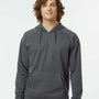 Paragon Mens Vail Performance Moisture Wicking Fleece Hooded Sweatshirt Hoodie - Graphite Grey - NEW