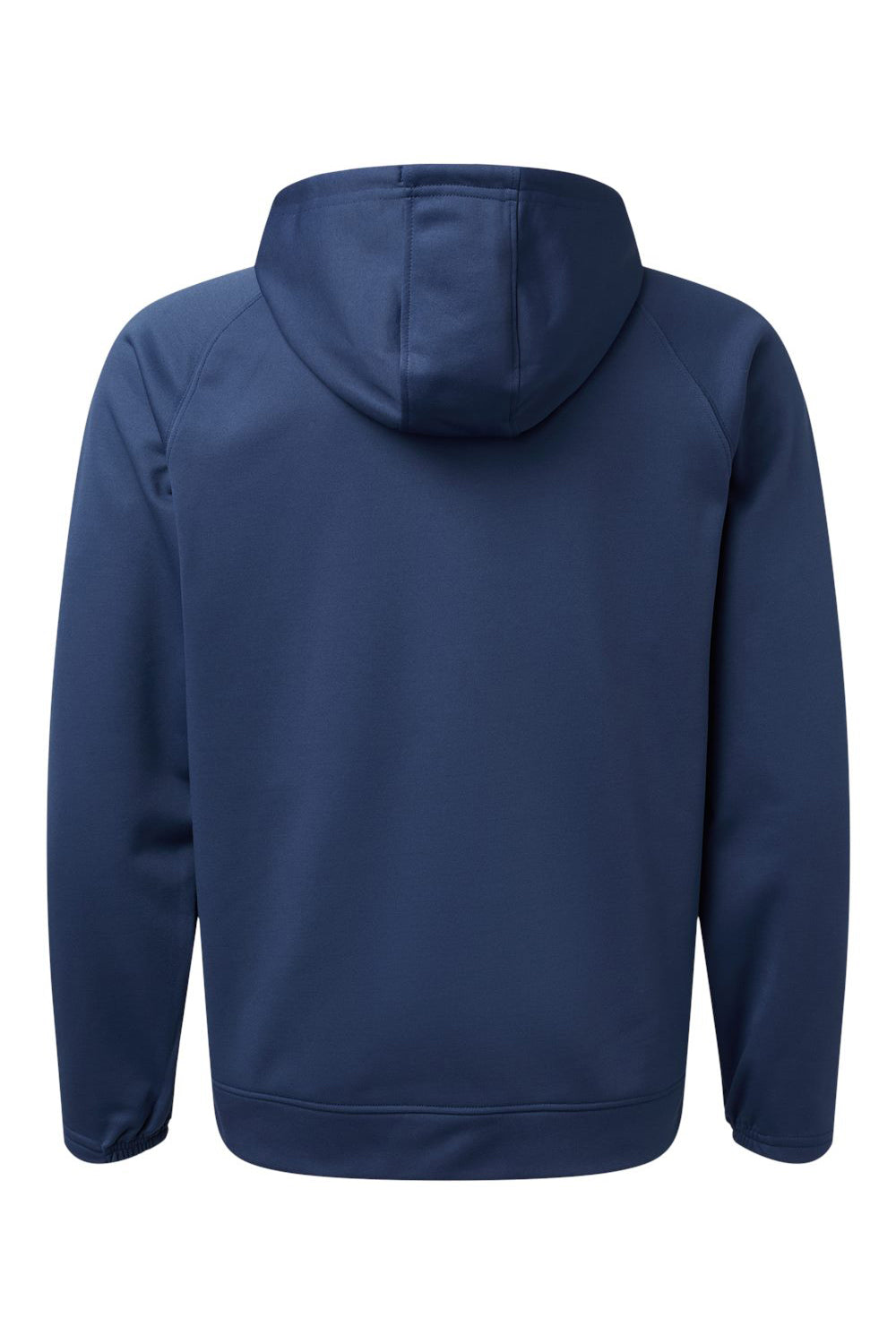 Paragon 305 Mens Vail Performance Fleece Hooded Sweatshirt Hoodie Navy Blue Flat Back