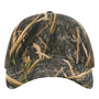 Richardson Hats Mens Garment Washed Printed Snapback Trucker Hat - Shadow Grass Habitat/Brown