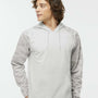 Paragon Mens Tahoe Camo Fleece Moisture Wicking Hooded Sweatshirt Hoodie - Aluminum Grey - NEW