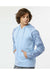 Paragon 306 Mens Tahoe Camo Fleece Hooded Sweatshirt Hoodie Blue Mist Model Side