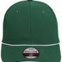 Imperial Hats Mens The Wingman Moisture Wicking Snapback Hat - Forest Green