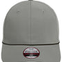 Imperial Hats Mens The Wingman Moisture Wicking Snapback Hat - Grey
