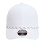 Imperial Hats Mens The Habanero Performance Rope Adjustable Hat - White