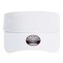 Imperial Hats Mens The Performance Phoenix Moisture Wicking Adjustable Visor - White