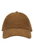 The Game GB568 Mens Relaxed Corduroy Hat Coyote Brown Flat Front
