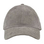 The Game Mens Relaxed Corduroy Adjustable Hat - Grey - NEW