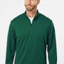 Adidas Mens UPF 50+ 1/4 Zip Sweatshirt - Collegiate Green