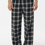 Boxercraft Mens Harley Flannel Pants w/ Pockets - Black/White