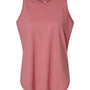 LAT Womens Relaxed Fine Jersey Tank Top - Mauvelous Pink