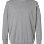 LAT Mens Vintage Wash Fleece Crewneck Sweatshirt - Washed Grey - New