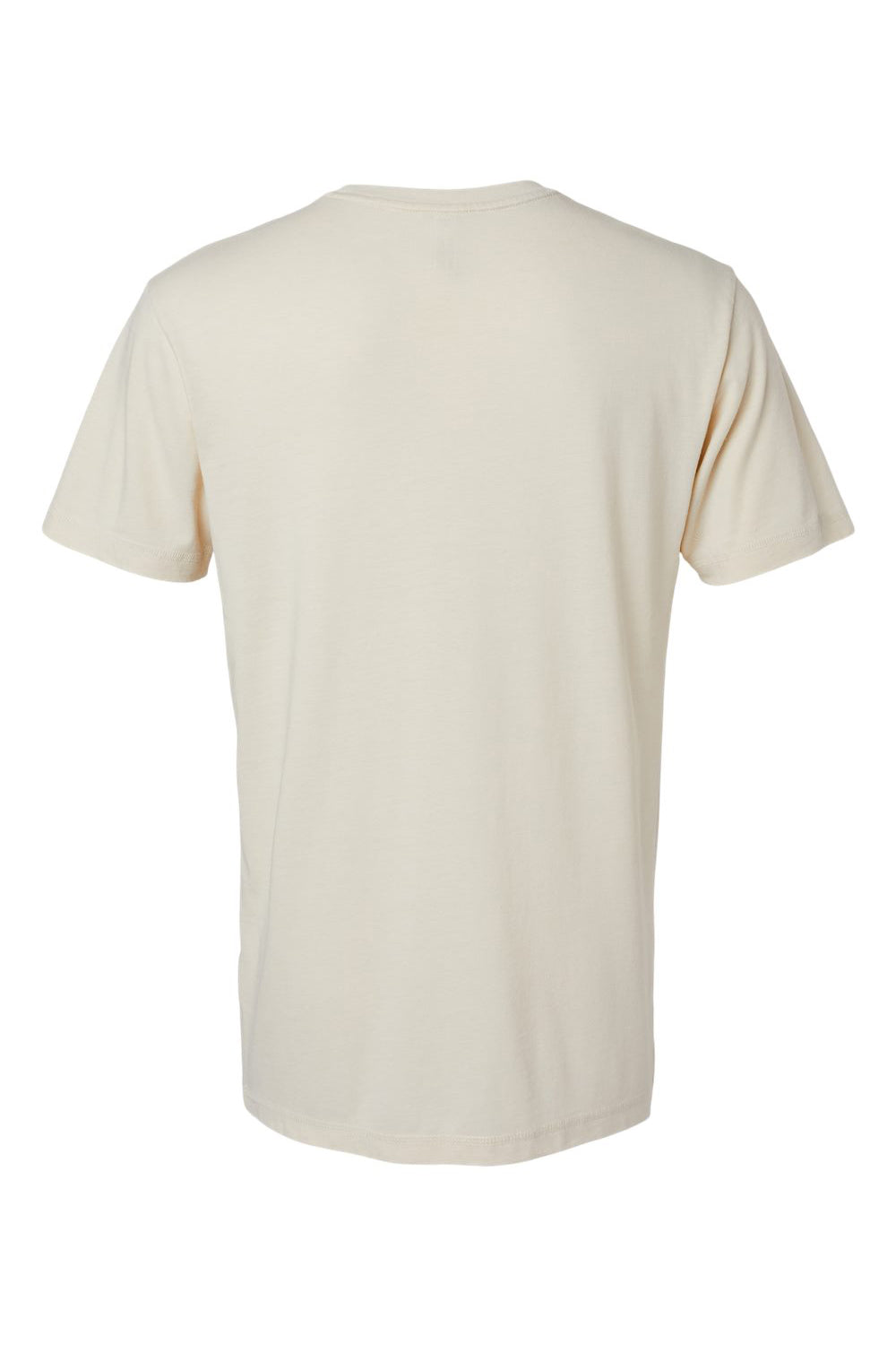 LAT 6902 Mens Vintage Wash Short Sleeve Crewneck T-Shirt Natural Flat Back