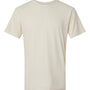 LAT Mens Vintage Wash Short Sleeve Crewneck T-Shirt - Natural