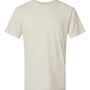 LAT Mens Vintage Wash Short Sleeve Crewneck T-Shirt - Natural - NEW