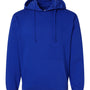 LAT Mens Elevated Fleece Basic Hooded Sweatshirt Hoodie w/ Pouch Pocket - Royal Blue