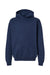 Gildan SF500B Youth Softstyle Hooded Sweatshirt Hoodie Navy Blue Flat Front