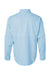 Paragon 702 Mens Kitty Hawk Performance Long Sleeve Button Down Shirt Blue Mist Flat Back
