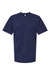 American Apparel 5389 Mens Sueded Cloud Short Sleeve Crewneck T-Shirt Sueded Navy Flat Front
