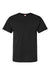 Hanes 5290P Mens Essential Short Sleeve Crewneck T-Shirt w/ Pocket Black Flat Front