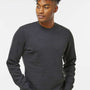J America Mens BTB Fleece Crewneck Sweatshirt - Heather Charcoal Grey - Coming Soon