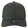 Legacy Hats Mens Reclaim Mid Pro Moisture Wicking Adjustable Hat - Black