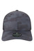 Legacy REMPA Mens Reclaim Mid Pro Adjustable Hat Black Camo Flat Front