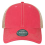 Legacy Youth Old Favorite Snapback Trucker Hat - Dark Pink/Khaki - NEW