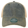 Legacy Hats Youth Old Favorite Snapback Trucker Hat - Navy Blue/Khaki