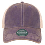 Legacy Youth Old Favorite Snapback Trucker Hat - Purple/Khaki - NEW