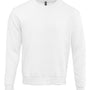 Next Level Mens Santa Barbara Crewneck Sweatshirt - White - New