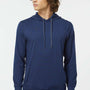 Holloway Mens Eco Revive Ventura Moisture Wicking Hooded Sweatshirt Hoodie - Navy Blue