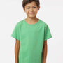 Kastlfel Youth RecycledSoft Short Sleeve Crewneck T-Shirt - Green - NEW
