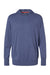 Kastlfel 4022 Mens RecycledSoft Hooded Long Sleeve T-Shirt Hoodie Vintage Royal Blue Flat Front