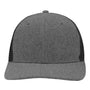 Sportsman Hats Mens Modern Snapback Trucker Hat - Heather Black/Black - Coming Soon