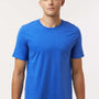 Tultex Mens Short Sleeve Crewneck T-Shirt - Royal Blue