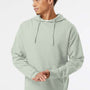 Independent Trading Company Mens Hooded Sweatshirt Hoodie w/ Pouch Pocket - Dusty Sage Green