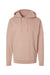 Independent Trading Co. SS4500 Mens Hooded Sweatshirt Hoodie Dusty Pink Flat Front