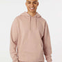 Independent Trading Co. Mens Hooded Sweatshirt Hoodie - Dusty Pink - NEW