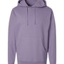 Independent Trading Company Mens Hooded Sweatshirt Hoodie w/ Pouch Pocket - Plum Purple