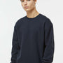 Independent Trading Company Mens Crewneck Sweatshirt - Navy Blue