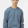 Independent Trading Company Mens Crewneck Sweatshirt - Storm Blue