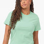 Tultex Mens Short Sleeve Crewneck T-Shirt - Light Mint Green