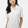Adidas Womens Climacool Moisture Wicking Short Sleeve Polo Shirt - White - New