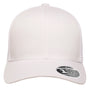 Flexfit Hats Mens Mesh Snapback Trucker Hat - White