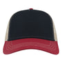 Atlantis Hats Mens Sustainable Canvas Adjustable Hat - Navy Blue/Burgundy/Khaki - Coming Soon