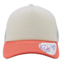 Infinity Her Hats Womens Foam Adjustable Trucker Hat - Ivory/Orange Sherbert - Coming Soon