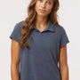 Adidas Womens Short Sleeve Polo Shirt - Collegiate Navy Blue Melange - Coming Soon
