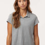 Adidas Womens Short Sleeve Polo Shirt - Grey Melange - Coming Soon