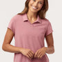 Adidas Womens Short Sleeve Polo Shirt - Strata Pink Melange - Coming Soon